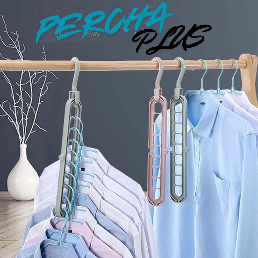 9-en-1 PerchaPlus Ahorra Espacio